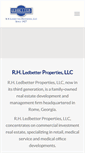 Mobile Screenshot of ledbetterproperties.com